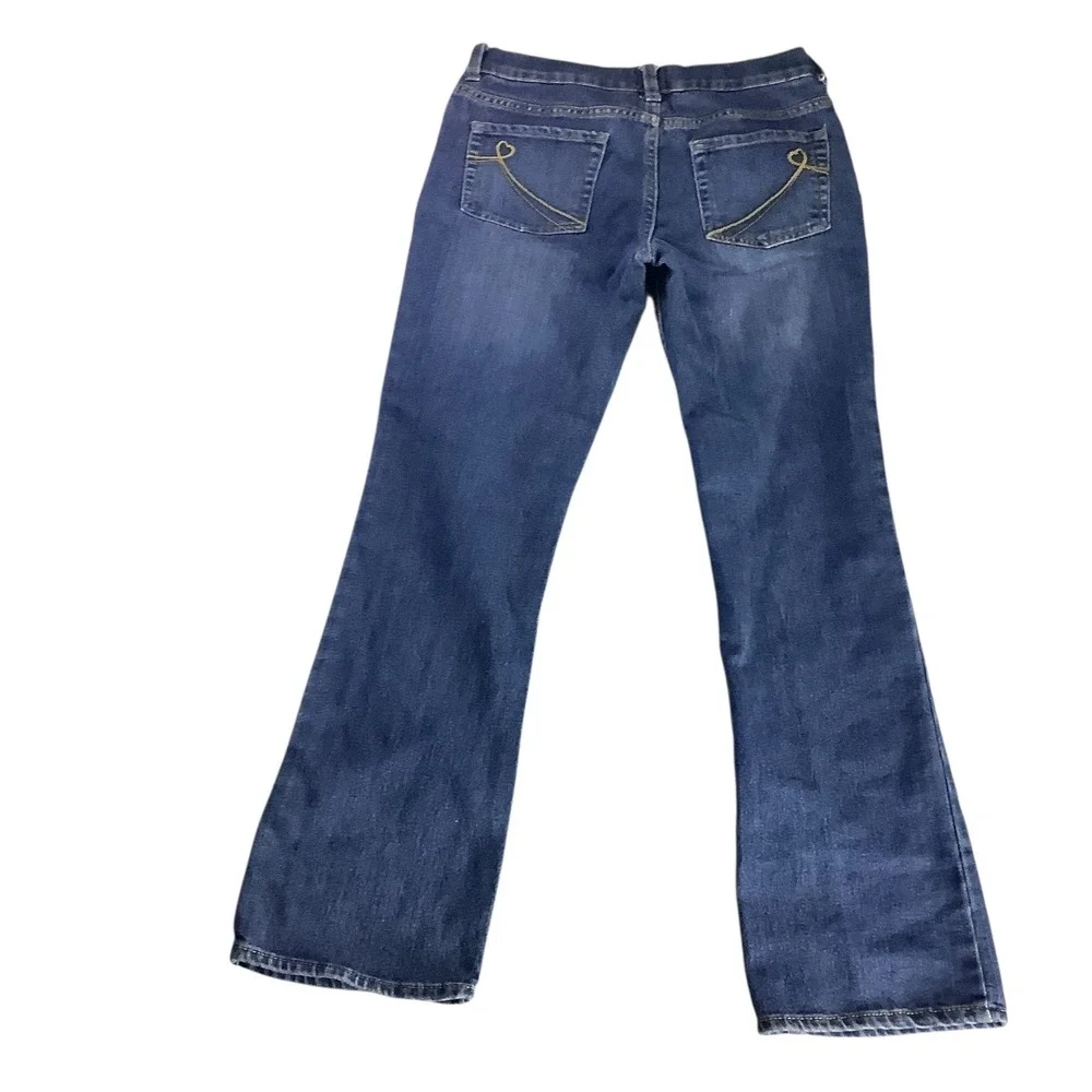 Est 89 Place Girls Bootcut Stretch Denim Jeans Blue Size 14 5 Pocket Style‎